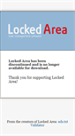 Mobile Screenshot of lockedarea.com